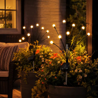 Solar Firefly Swaying Garden Lights – Waterproof Outdoor Landscape Decor