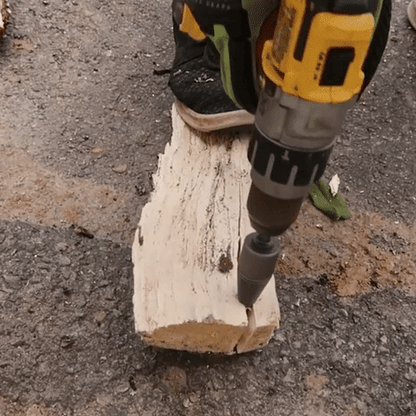 Heavy-Duty Electric Drill Bits,Simple Firewood Splitter