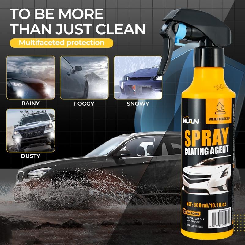 ✨🚗 Nano Car Coating Spray: Powerful Scratch Repair. Ultra Hydrophobic Protection & Incredible Deep Gloss – Easy Spray-On Application!