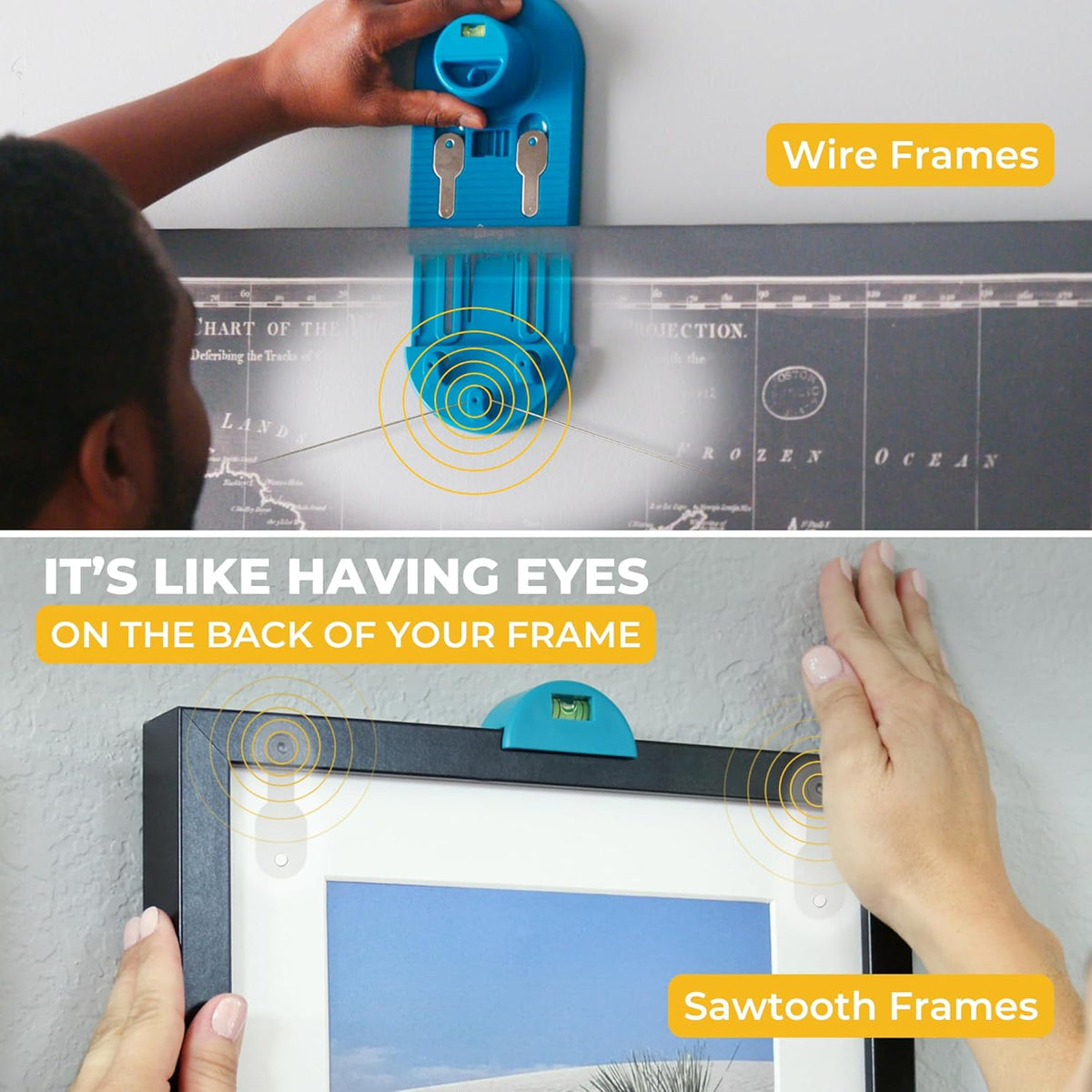 ❤️Go Hang It! Pro – All-in-One Picture Hanging & Leveling Kit