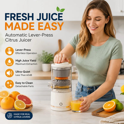 🍊 Lever-Press Automatic Electric Citrus Juicer