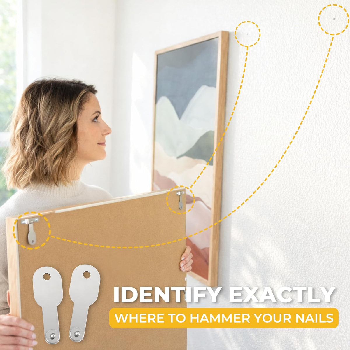 ❤️Go Hang It! Pro – All-in-One Picture Hanging & Leveling Kit