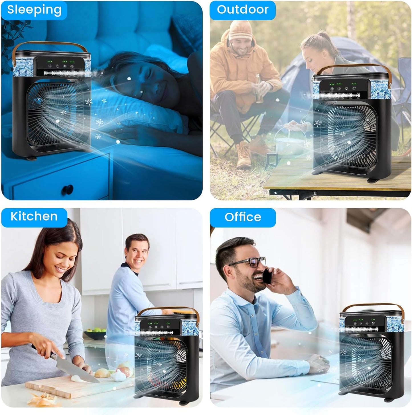 Personal Air Cooler, Portable Air Conditioner Fan