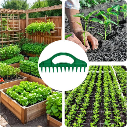 ❤️12-Tooth Precision Seed Planter – Quick & Even Garden Sowing Tool