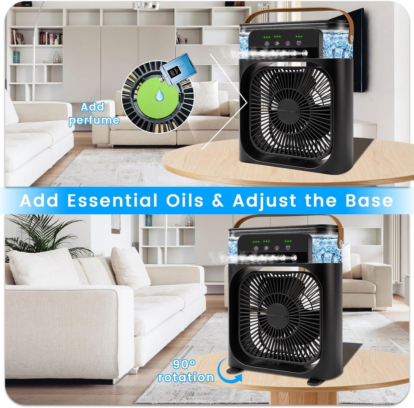 Personal Air Cooler, Portable Air Conditioner Fan