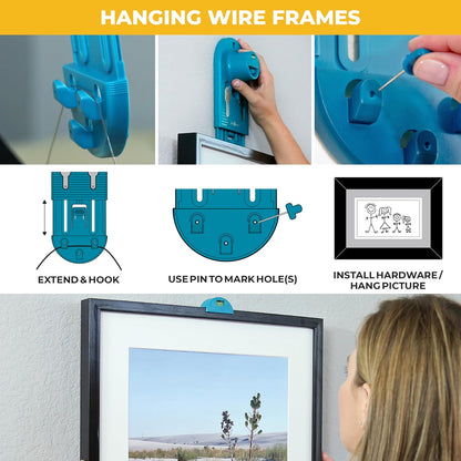 ❤️Go Hang It! Pro – All-in-One Picture Hanging & Leveling Kit