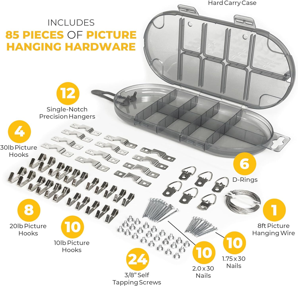 ❤️Go Hang It! Pro – All-in-One Picture Hanging & Leveling Kit