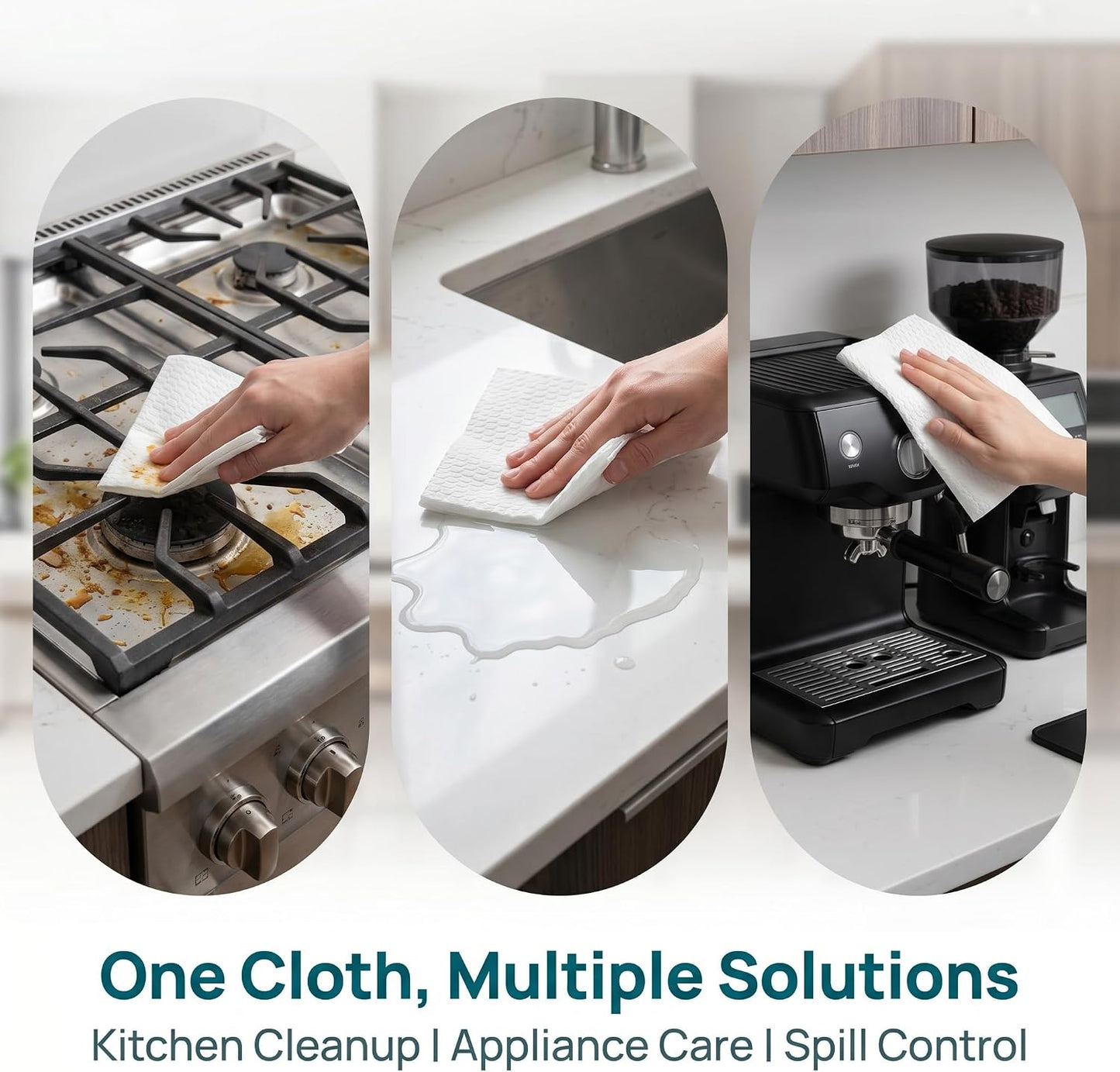50Pcs Reusable Cleaning Lazy Rags