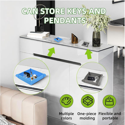 ❤️Magnetic Foldable Silicone Snack Tray for Food and Storage