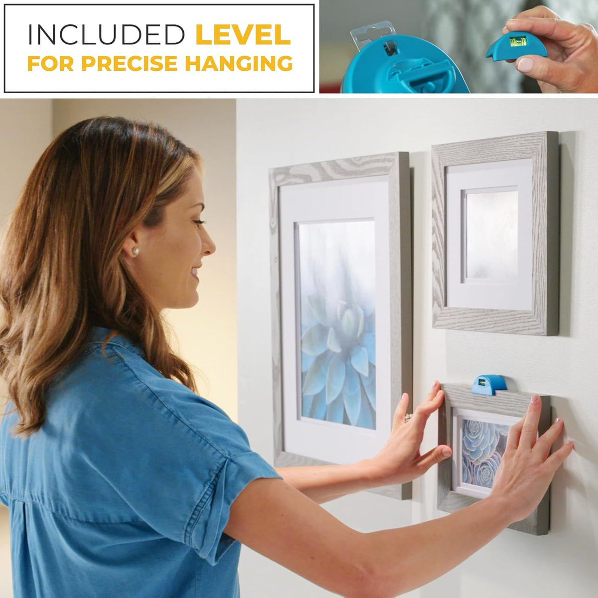 ❤️Go Hang It! Pro – All-in-One Picture Hanging & Leveling Kit