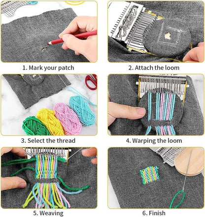 14-Hook Visible Mending Loom Kit