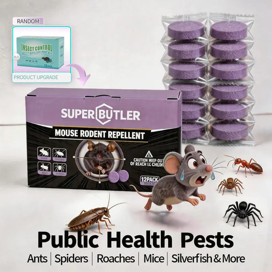 🐭12-Pack Rodent Repellent Balls 🚫 Effective Pest Control for Home & Kitchen