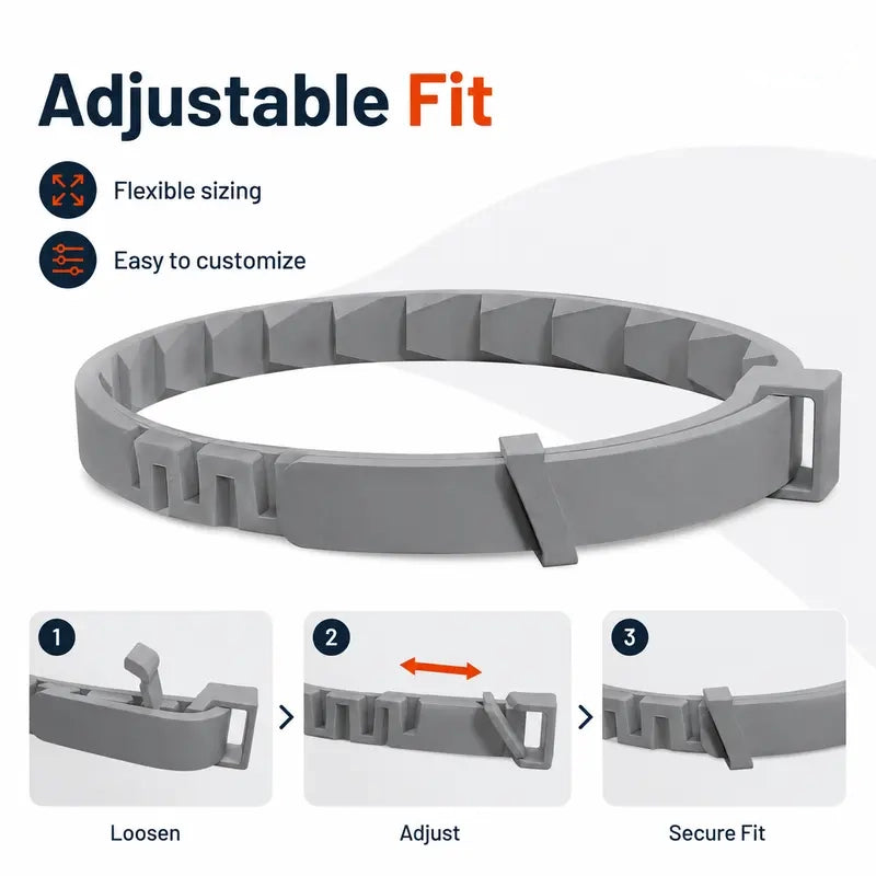 Adjustable Fresh-Scent Dog Collar Set (3 PCS) – Lightweight & Comfortable for Large Dogs