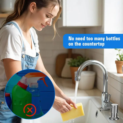 39" No-Refill Kitchen Sink Soap Dispenser with Extension Tube Kit