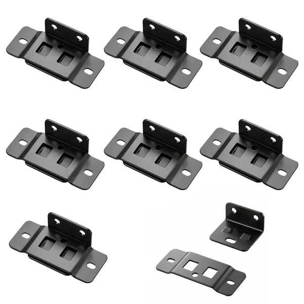 Möbelwinkel-Set aus hochbelastbarem Edelstahl (8 Stück)