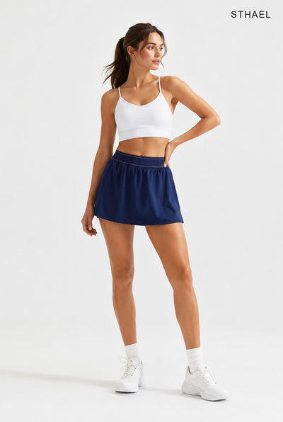Women's High-Waisted Pleated Athletic Skort