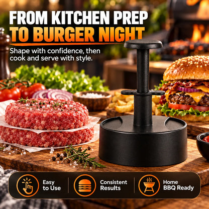 🎁Hamburger Patty Maker with Press Handle – Easy Burger Mold