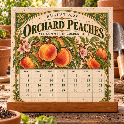 🎉🌻 2027 The Heirloom Garden Plantable Seed Calendar