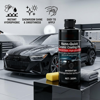 ❤️Nano Ceramic Car Coating Spray for High Gloss Shine and Paint Protection 300ml