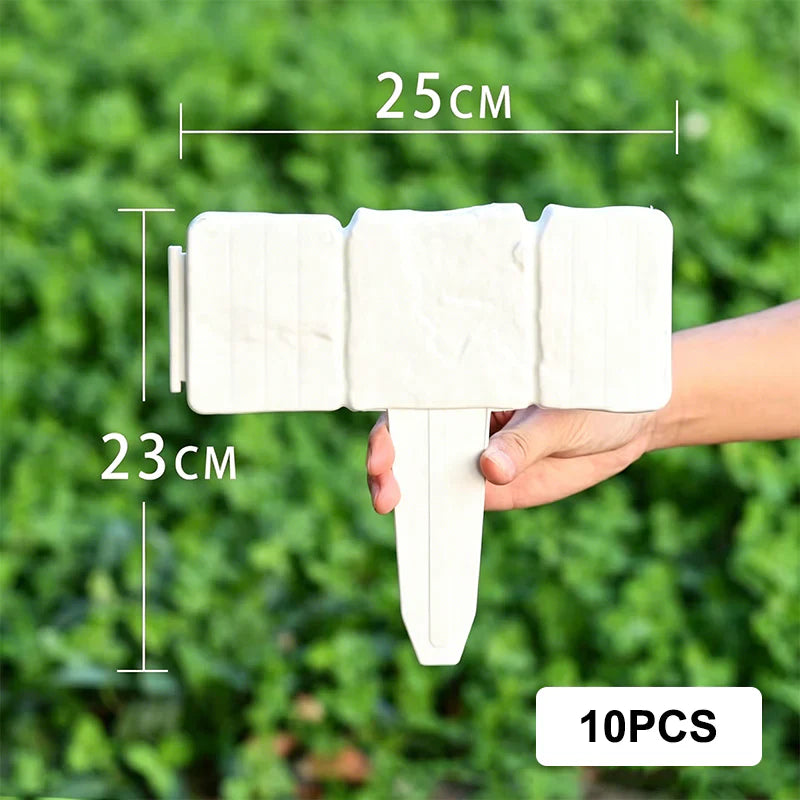 🪻High-quality. durable simulated stone garden fence🪻