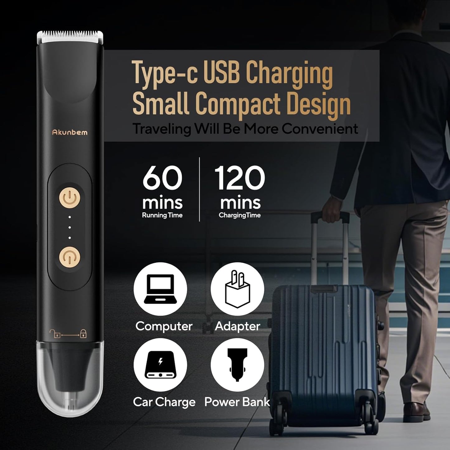 Multifunctional Shaver  IPX7 Waterproof