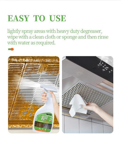 Heavy Duty Kitchen Degreaser Spray 500ml – Powerful Grease & Oil Remover for Stove, Oven, Countertops & Range Hoods