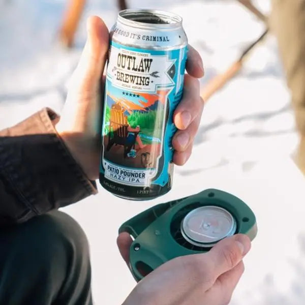 Draft Top Lift Seamless Can Opener – Safe Smooth Edge Can Top Remover for Better Drinking Experience 🥤