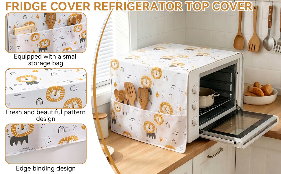 refrigerator and Dryer Covers for the Top