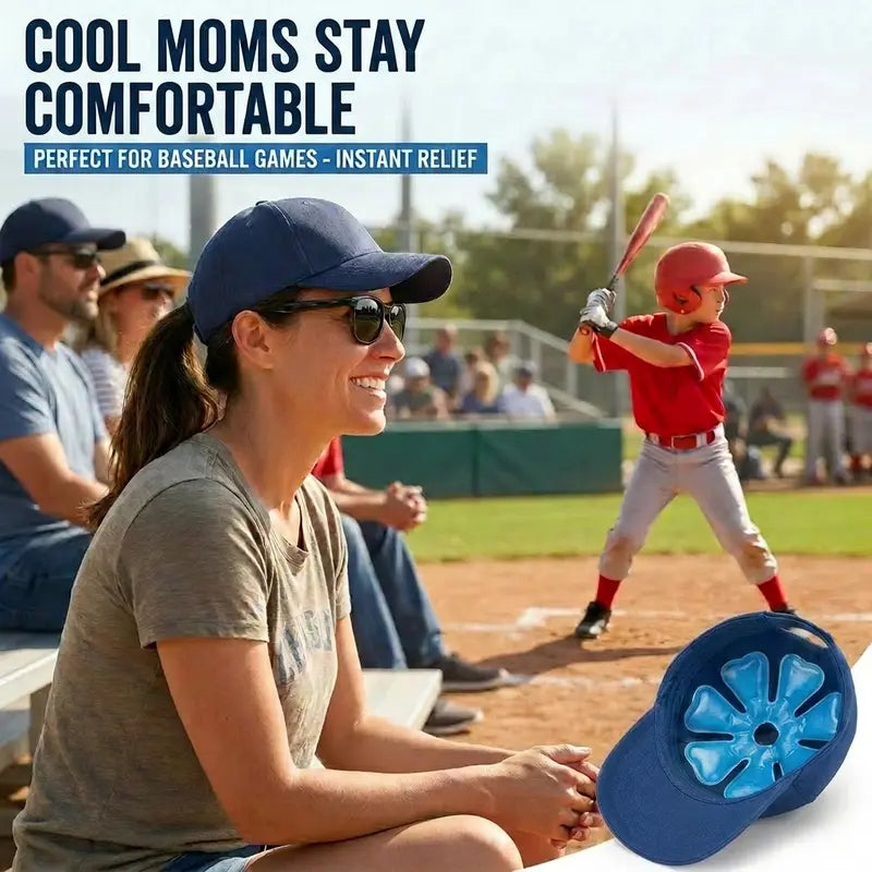 ❄️Reusable Cooling Gel Ice Packs for Hard Hats & Caps