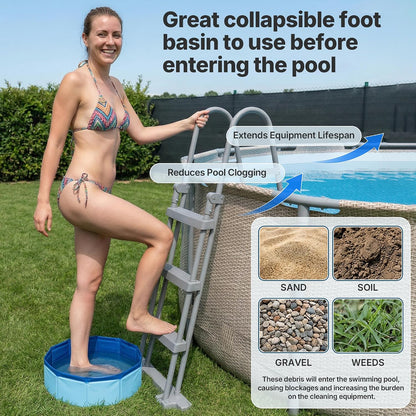 Swimming Pool Foot Bath Basin