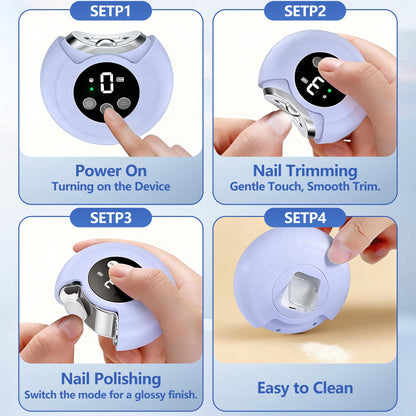 ❤️3-in-1 Electric Nail Clipper with Nail File