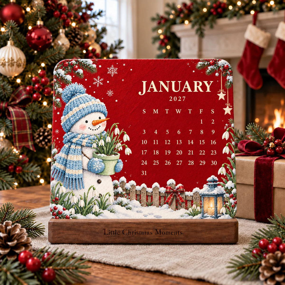 🎁Christmas Limited-Edition — 🪴✨ Eco-Friendly Plantable “Timeless” Seed Calendar 2027