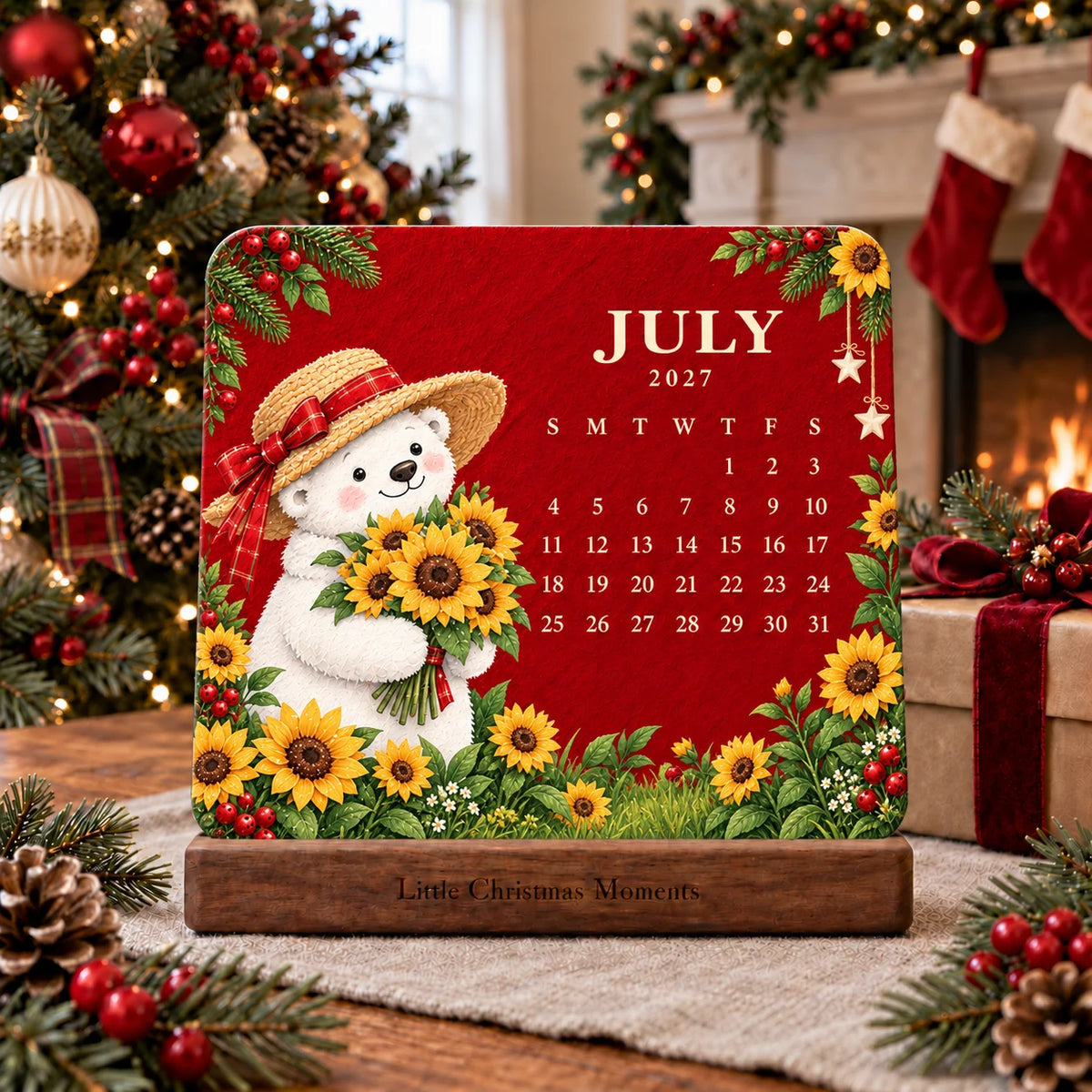 🎁Christmas Limited-Edition — 🪴✨ Eco-Friendly Plantable “Timeless” Seed Calendar 2027