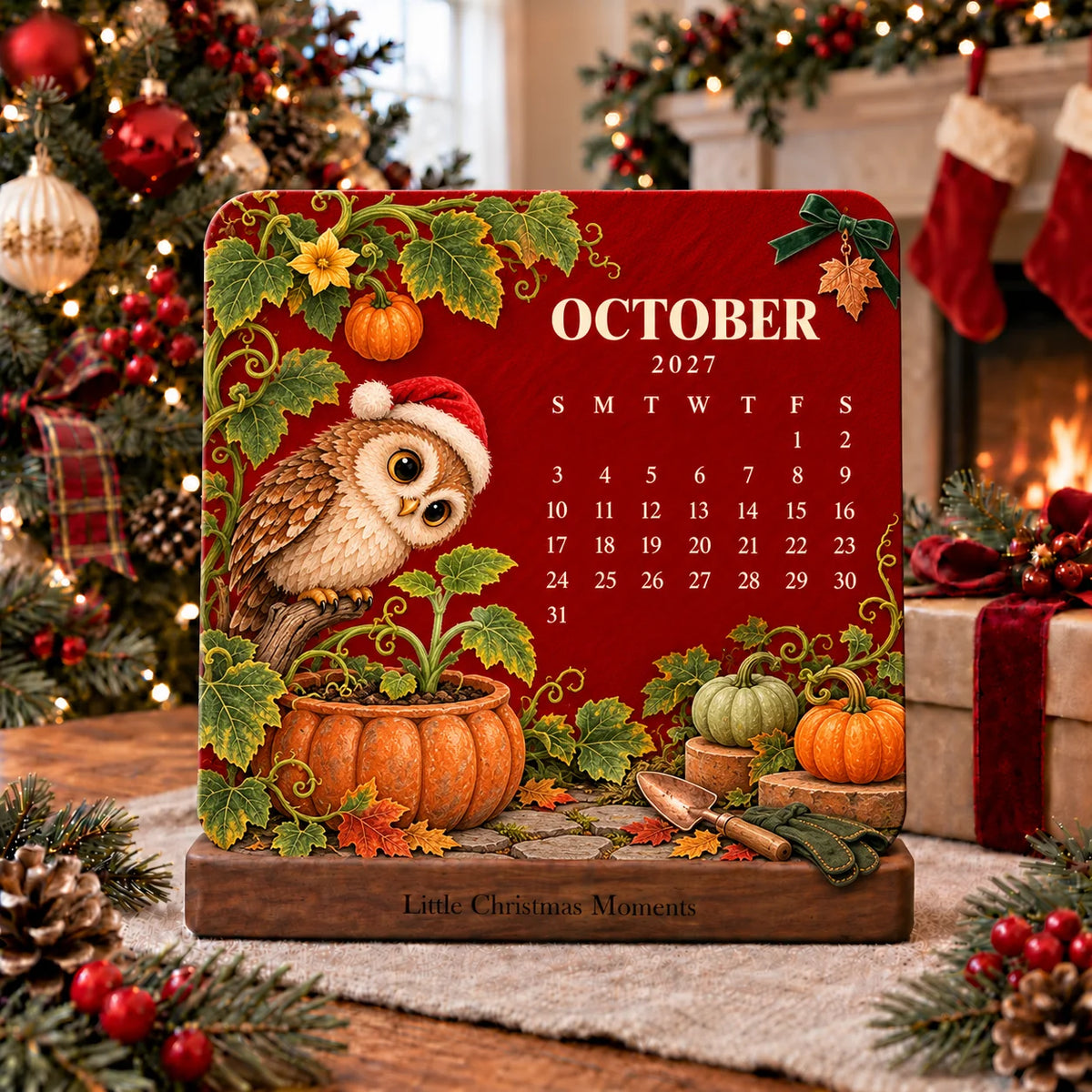 🎁Christmas Limited-Edition — 🪴✨ Eco-Friendly Plantable “Timeless” Seed Calendar 2027