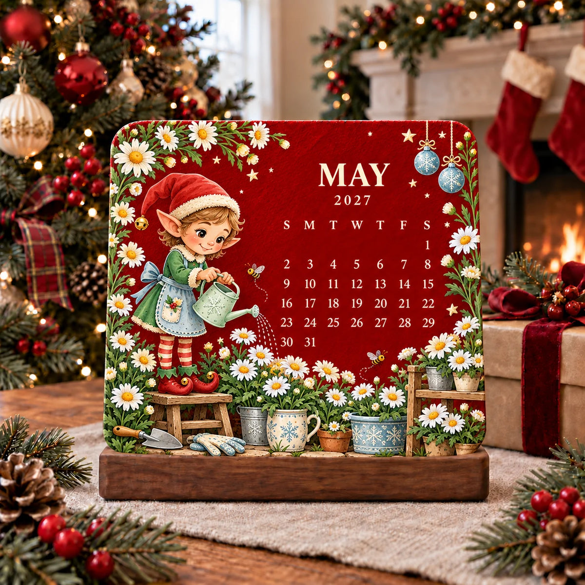 🎁Christmas Limited-Edition — 🪴✨ Eco-Friendly Plantable “Timeless” Seed Calendar 2027