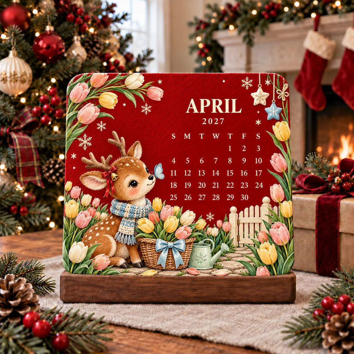 🎁Christmas Limited-Edition — 🪴✨ Eco-Friendly Plantable “Timeless” Seed Calendar 2027