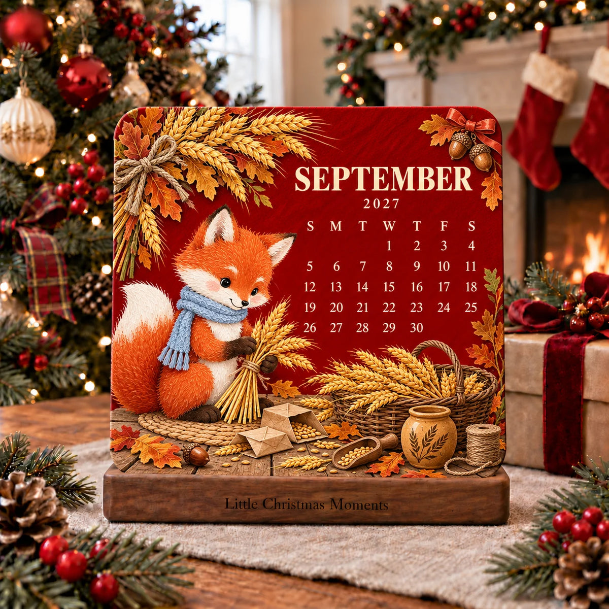 🎁Christmas Limited-Edition — 🪴✨ Eco-Friendly Plantable “Timeless” Seed Calendar 2027