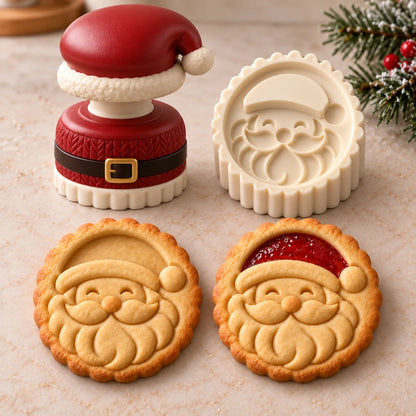 🎁Limited time 40% OFF -🍓🍪 Christmas Jam Cookie Press – Make Adorable Holiday Cookies at Home!