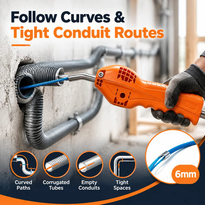 🎁Adjustable Electric Cable Puller With 6mm Flexible Fish Tape