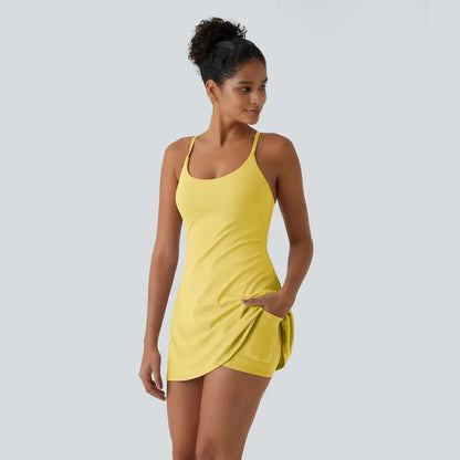 Soft Backless Active Dress