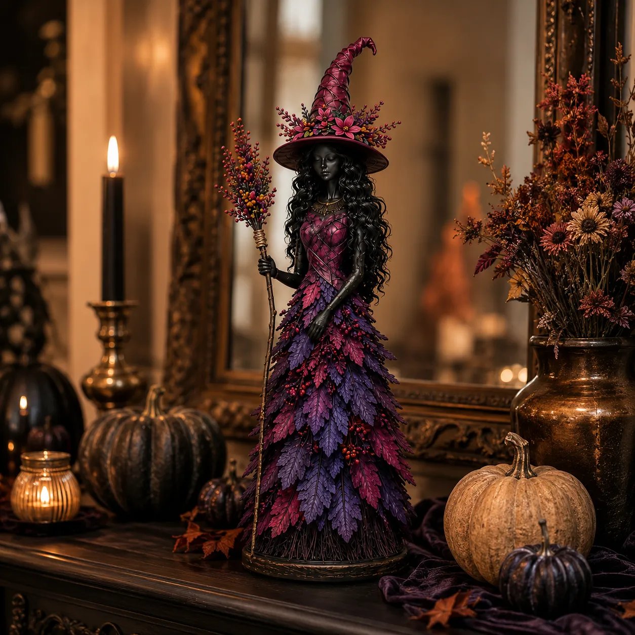 🧙‍♀️Enchanted Autumn Witch Figurine (📦Buy 2 Free Shipping)