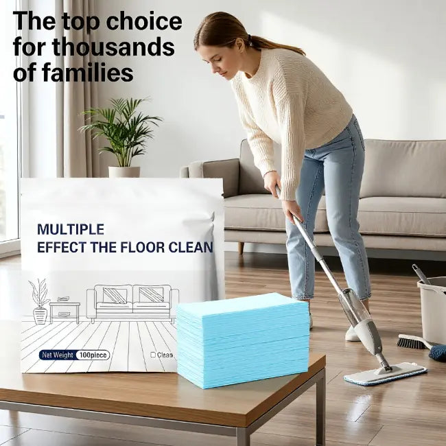 100 Piece Floor Cleaning Tablets – Deep Clean & Fresh Shine for Every Surface ✨🧼