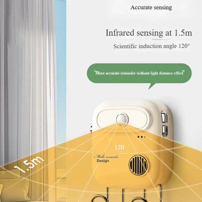 Voice Reminder Motion Sensor Key Hook For Home