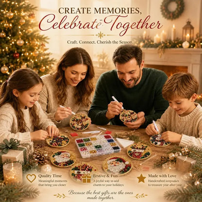 6Pcs Christmas DIY Diamond Painting Ornaments Kit
