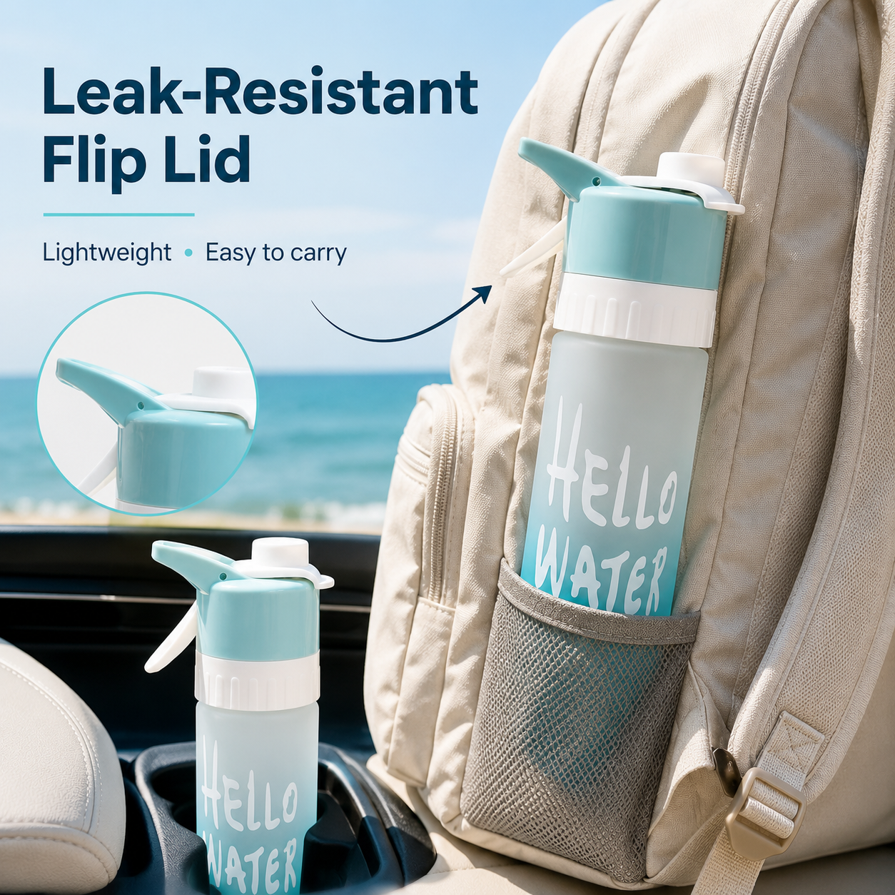🔥 49% OFF TODAY 💦 2-in-1 Mist & Sip Hello Water Bottle