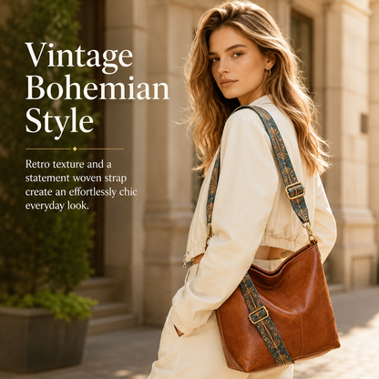 Vintage Boho Hobo Bag