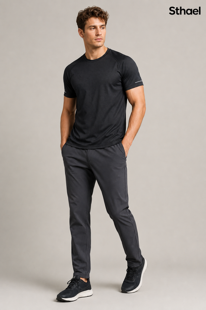 Men's Muscle-Fit Quick-Dry Training Tee