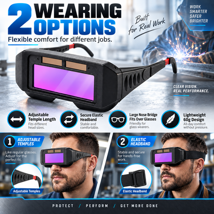 Welding Glasses Auto-Darkening LCD Welding Goggles