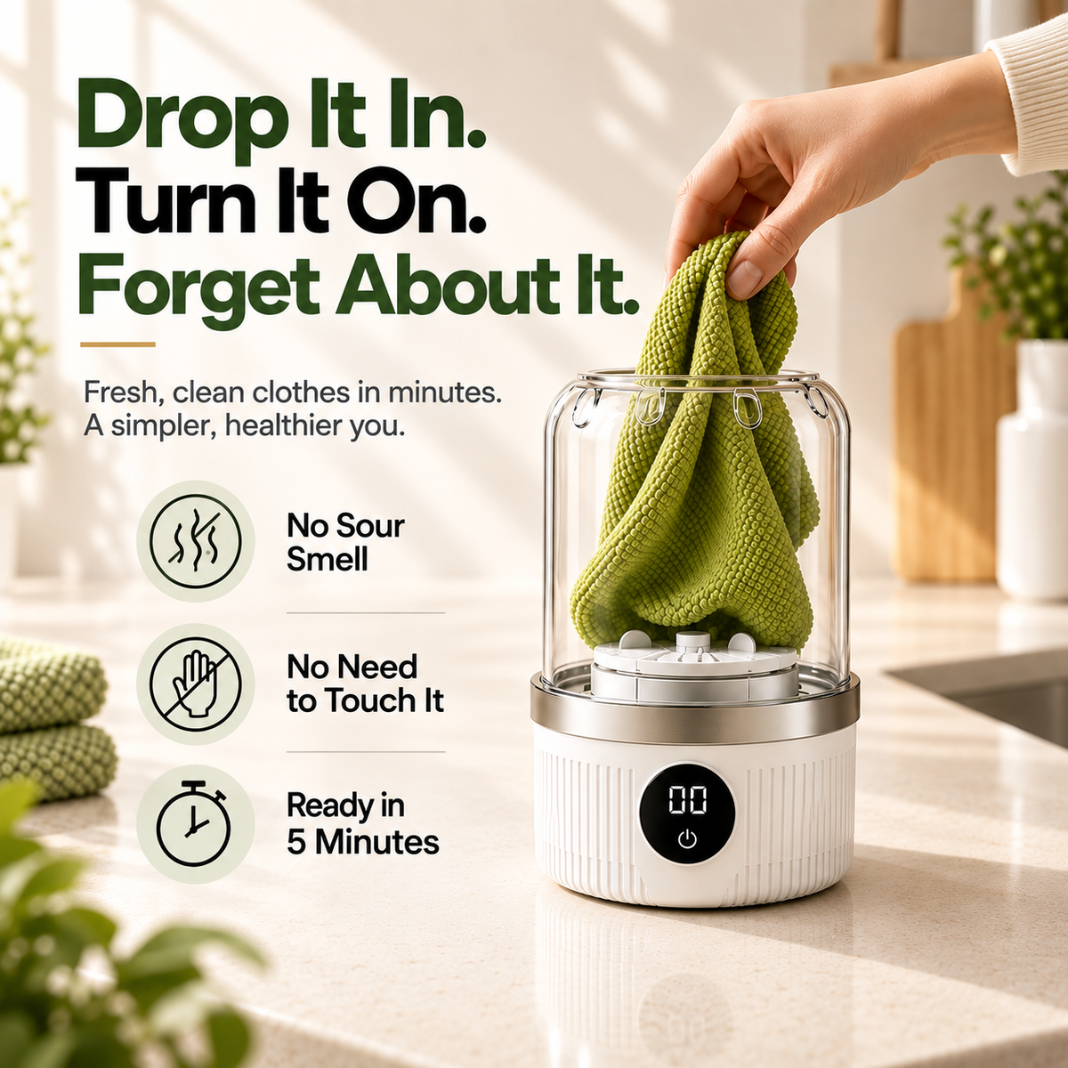 ❤️Mini Express Washer for Small Dirty Items