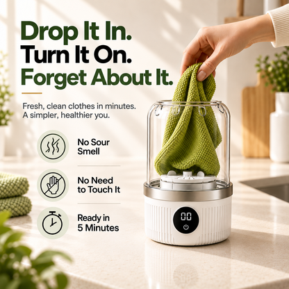 ❤️Mini Express Washer for Small Dirty Items